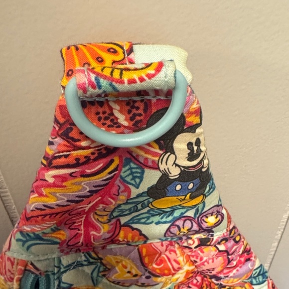 Vera Bradley Floral Disney Mickey & Pluto Sling Bag - Picture 8 of 8